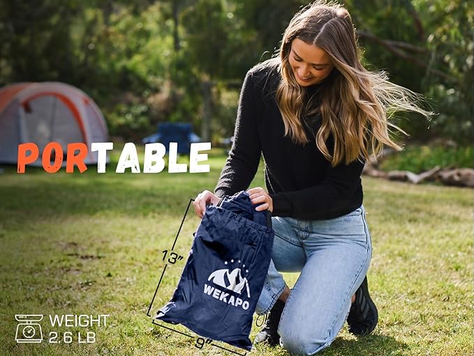 WEKAPO Inflatable Couch Air Lounger Chair - Image 2