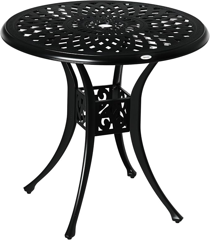 Outsunny 30" Round Patio Dining Table by Outsunny