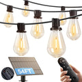 addlon 54FT Solar String Lights Outdoor Waterproof by addlon