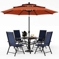 PHI VILLA 5 Pcs Outdoor Dining Set by PHIVILLAThepioneerofcomfortablehouseholdsupplies