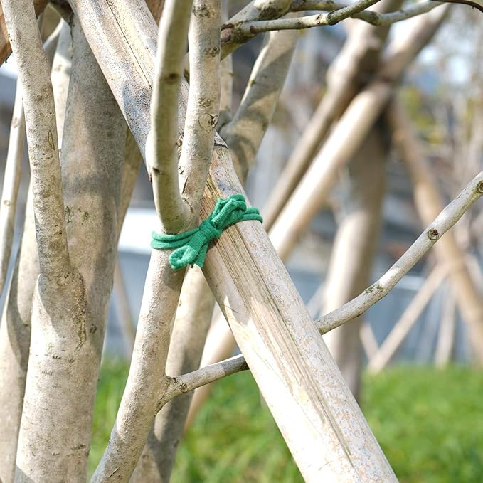 Decoroca Degradable Soft Green Garden Twine - 98FT Environmentally Smart Plant - Image 5