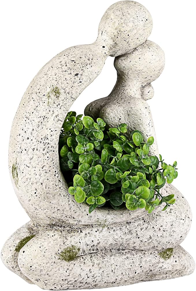 Unique Planters for Indoor Outdoor Plants Head Face Planter Pot Large Succulent - Image 7