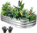6×3×1 ft Raised Garden Bed, Easy Assembly Galvanized Planter Box by Gartist