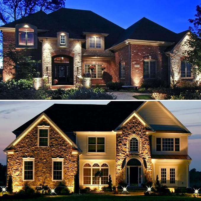 LightingWill 5W LED Landscape Lights, Warm White 3000K-3500K, Waterproof DC 12V - Image 7