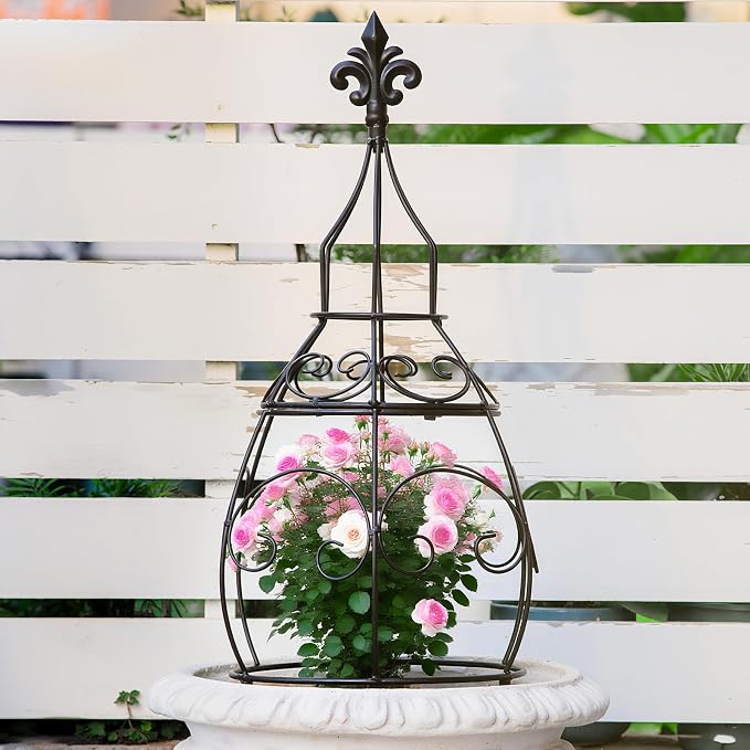 29-Inch Garden Trellis Obelisk by Goooxim