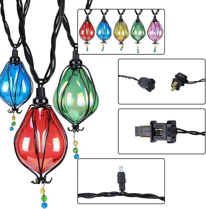 Vigdur Multicolor Outdoor String Lights - Image 7