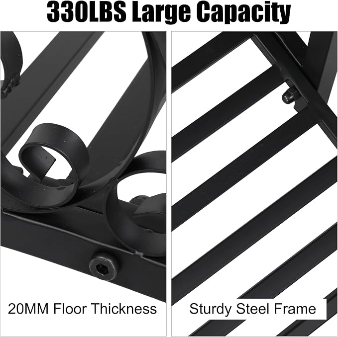 VINGLI 3.4ft Metal Garden Bridge, 330lbs Capacity Garden Bridges - Image 5