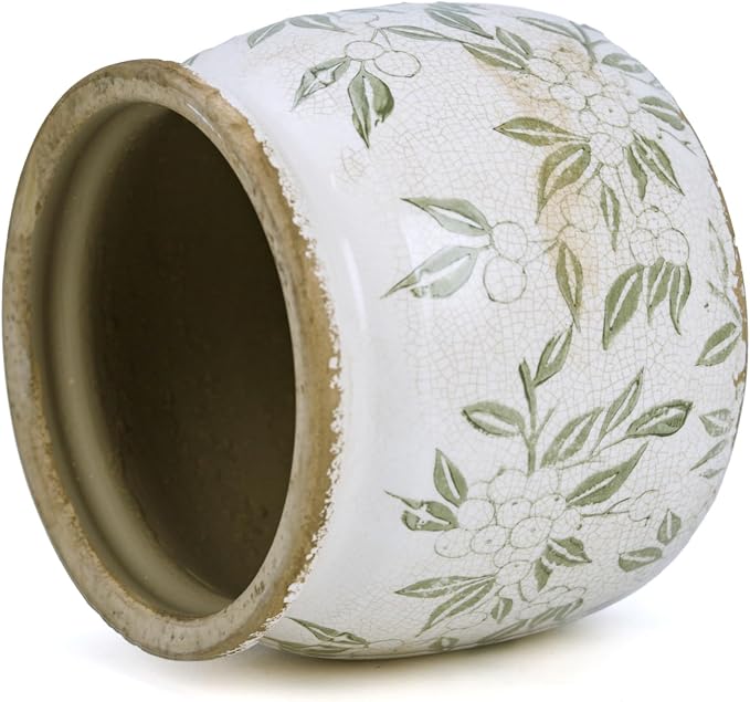 Flower Pot, Vintage Ceramic Pot - Image 4