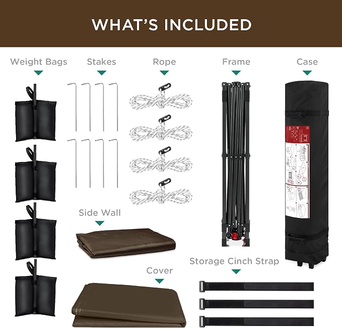 Best Choice Products 10x10ft Pop Up Canopy Tent - Image 7