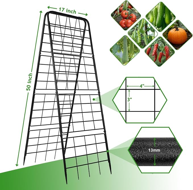 Heavy Duty Adjustable A-Frame Garden Trellis - Image 4