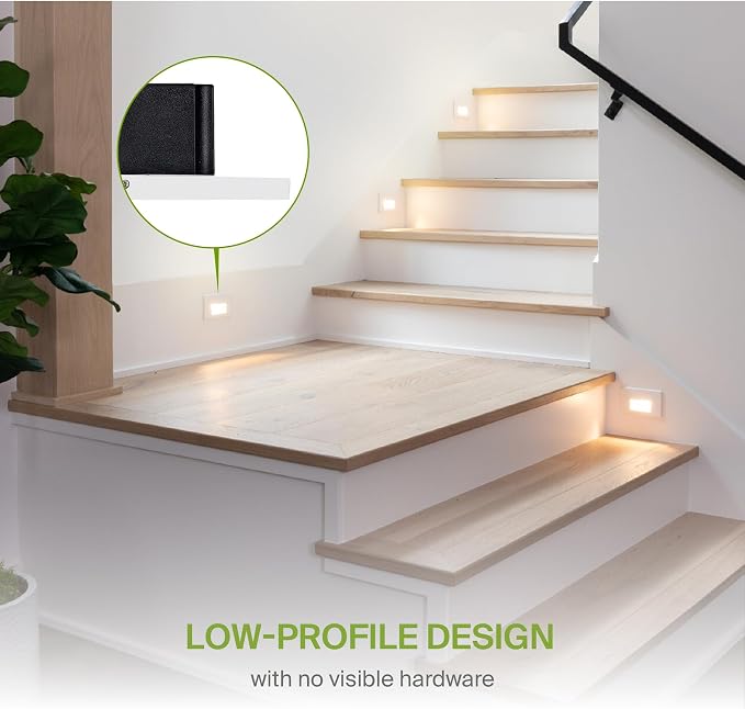 ASD LED Recessed Step Light Fixture, Outdoor & Indoor Stair Tread Lighting | - Image 7