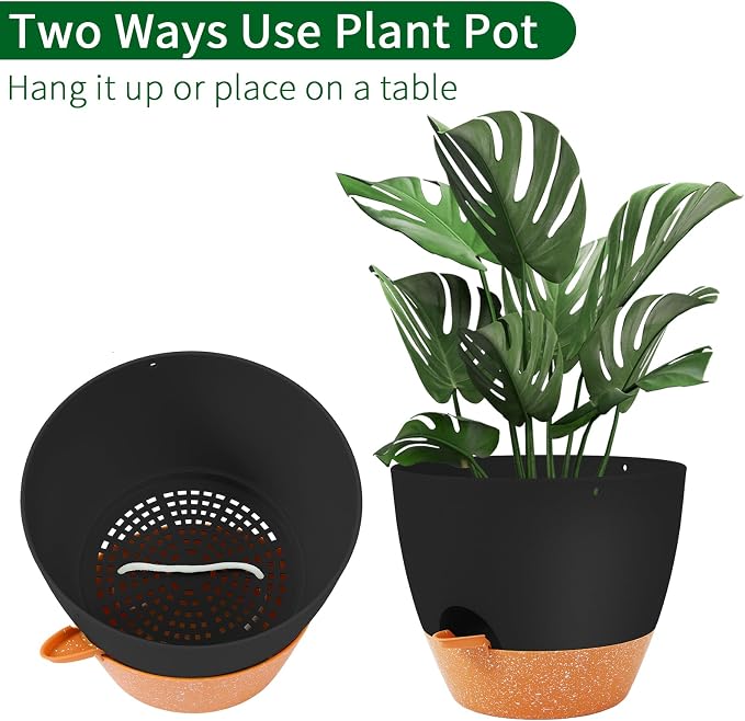 GARDIFE Hanging Planter, 10 inch Hanging planters - Image 5