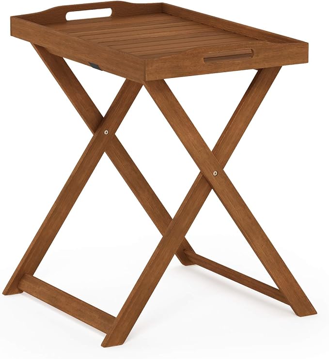 Furinno FG19557 Tioman Outdoor Hardwood Tray Table Large - Image 6