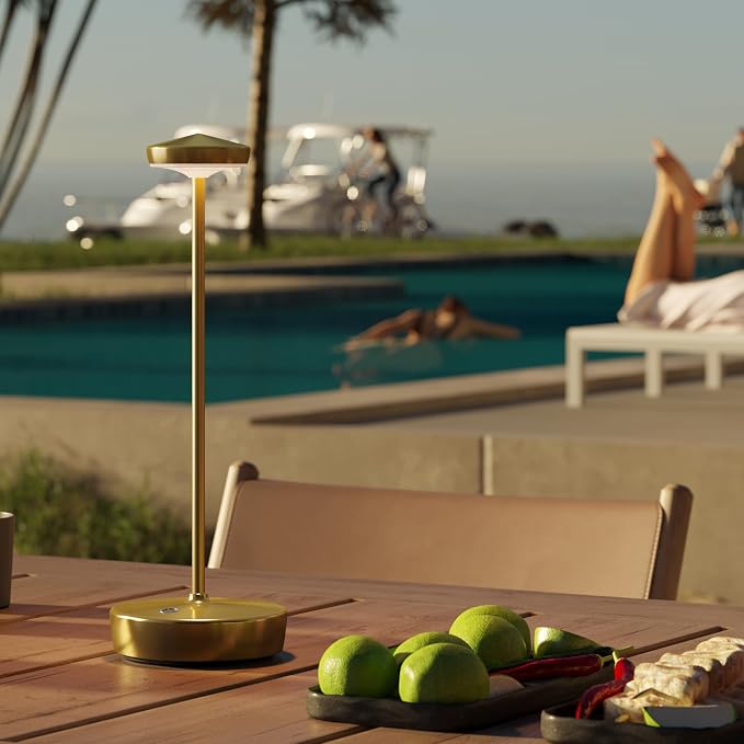 Rechargeable Cordless Table Lamps, 5000mAh LED Outdoor Table Light - Image 4