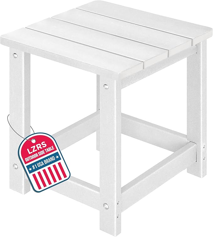 LZRS Adirondack Square Outdoor Side Table by LZRSPET