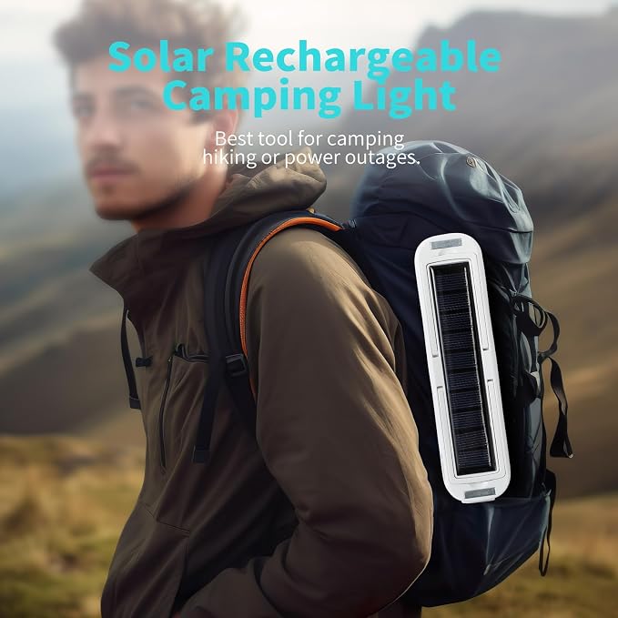 Solar Rechargeable Camping Lantern - Image 8