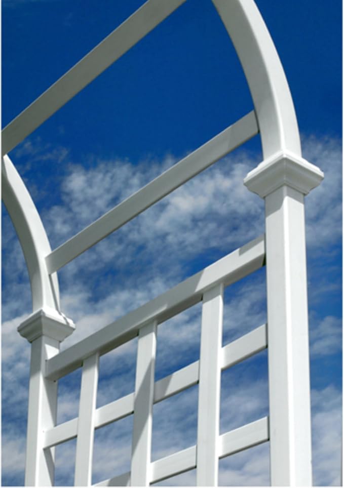 Athens 39"W x 81"H Vinyl Arbor - Image 2