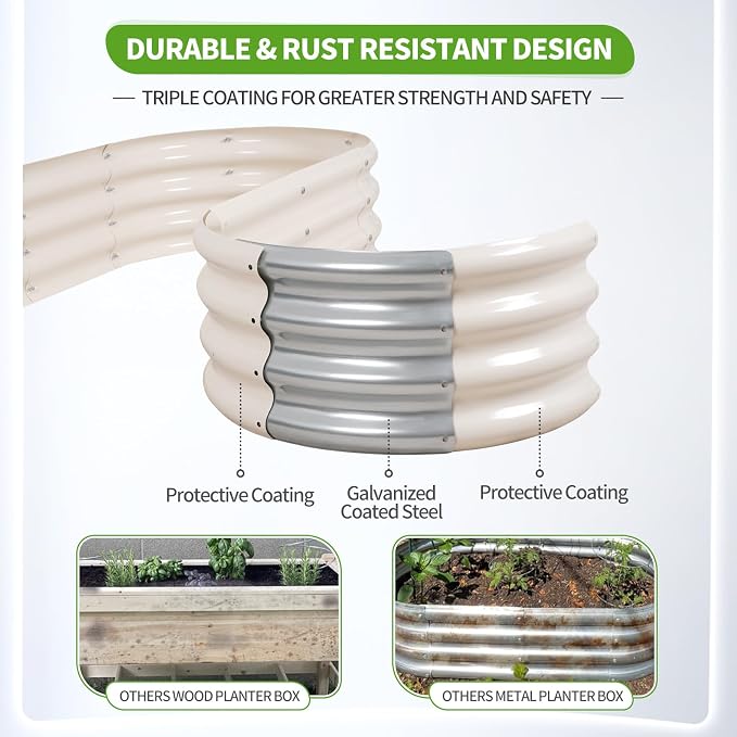 Galvanized Raised Garden Bed - Image 3