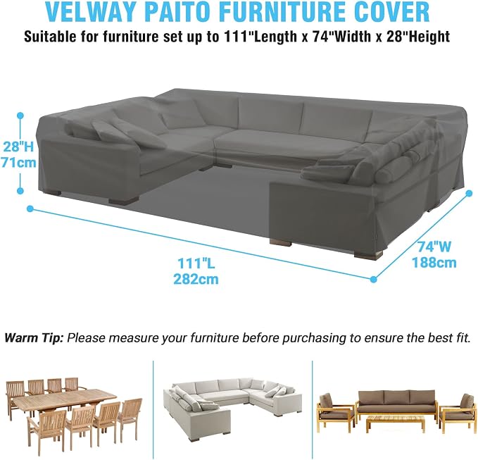 Velway Patio Table Chairs Set - Image 2