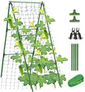 Garden Cucumber Trellis for Climbing Plants Outdoor, 47x16 inch A Frame by Unknown