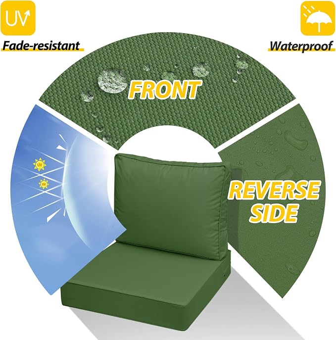 AAAAAcessories Outdoor Deep Seat Cushions - Image 2