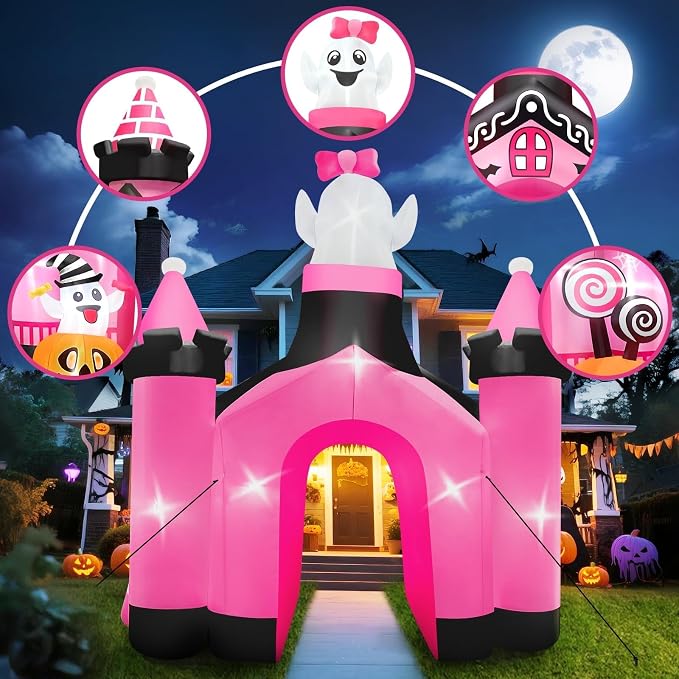 Kalolary 11 FT Halloween Inflatables Ghost Archway Outdoor Decorations - Image 5
