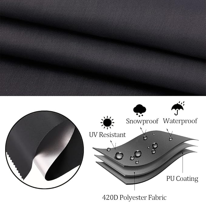 Outdoor Bar Height Dining Set Cover - Image 3