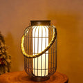 pearlstar Large Solar Powered Lantern Outdoor-Heavy Duty Metal Hanging Lights by pearlstar