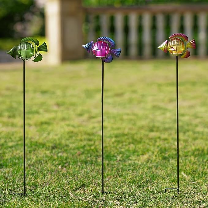 Outdoor Garden Solar Lights, Tropical Fish Backyard Decor, Led Solar Lights - Image 8