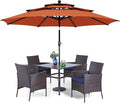 PHI VILLA 5 Piece Patio Dining Set by PHIVILLAThepioneerofcomfortablehouseholdsupplies