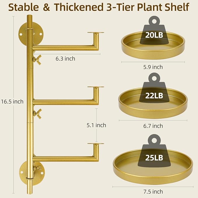 Rotating Window Plant Shelves - Image 6