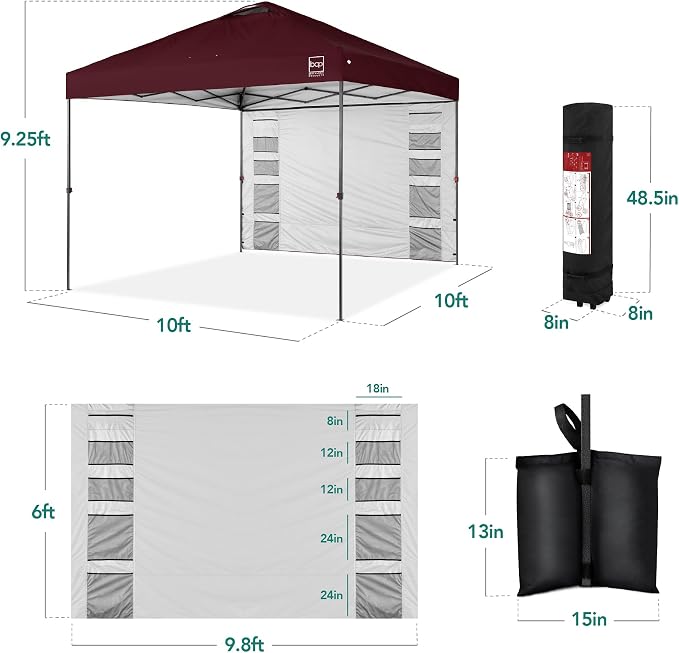 Best Choice Products 10x10ft Pop Up Canopy Tent - Image 8