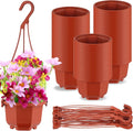 Roshtia 50 Pcs 3.7 inch Plastic Hanging Plant Pots by Roshtia
