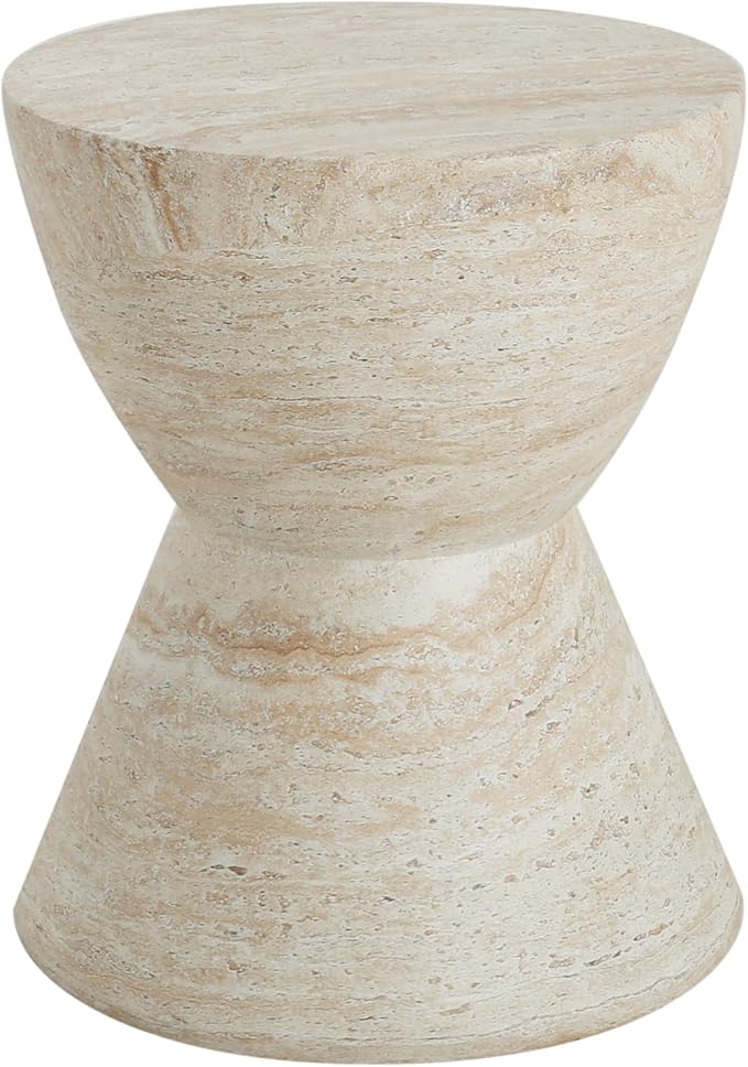 Christopher Knight Home Outdoor Side Table, Hourglass Shape Side Table - Image 8