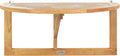Safavieh PAT7045A Outdoor Collection Owens Natural teak wood Balcony Hanging by SAFAVIEH