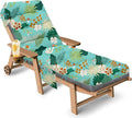 Outdoor Chaise Lounge Chair Cushion, Thickened Non-Slip Patio Lounge Chair by Tycdiose