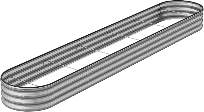 Galvanized Metal Raised Garden Bed Kit - Image 7