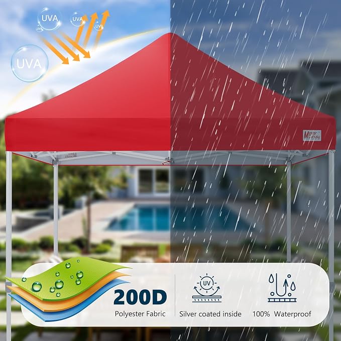 MASTERCANOPY Pop Up Canopy Tent Commercial Grade 10x10 Instant Shelter - Image 6