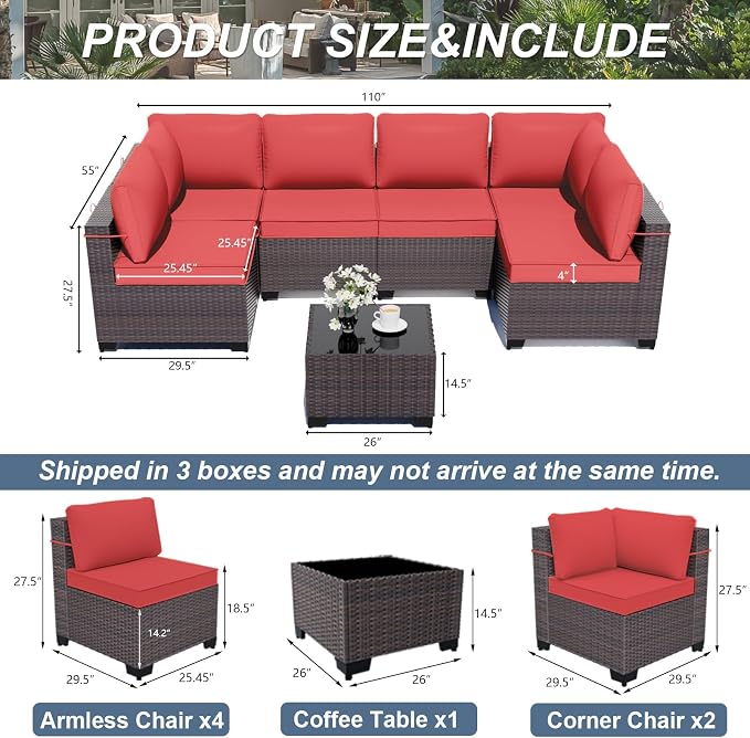ALAULM Patio Furniture Set - Image 6
