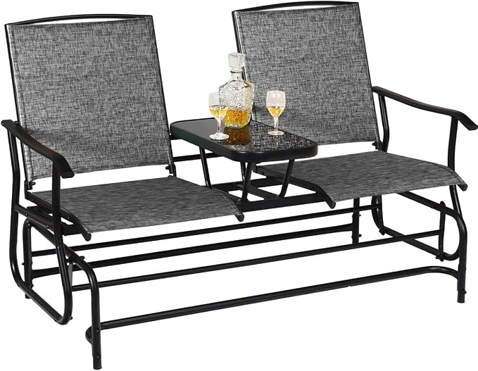Giantex Patio Bench Glider Chair by Giantex