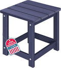 LZRS Adirondack Square Outdoor Side Table by LZRSPET