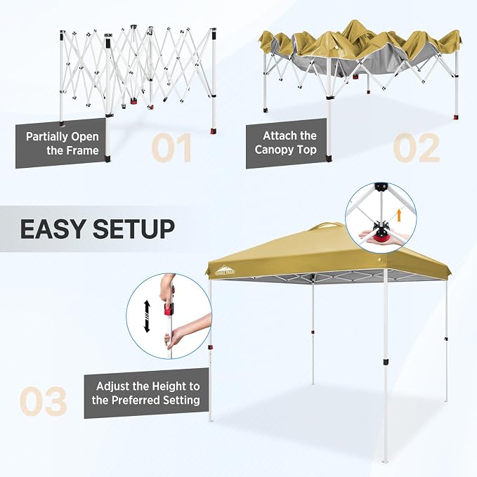 EAGLE PEAK Pop Up Canopy Tent - Image 2