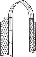 SAFAVIEH Outdoor Patio Furniture Collection – Jaida Rustic Brown Iron Garden by SAFAVIEH