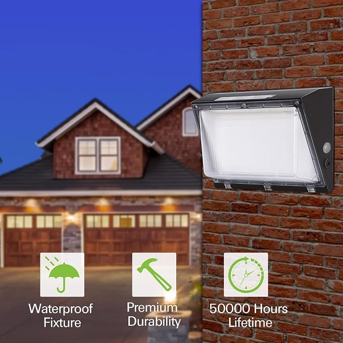 hykolity 120W LED Wall Pack Light - Image 9