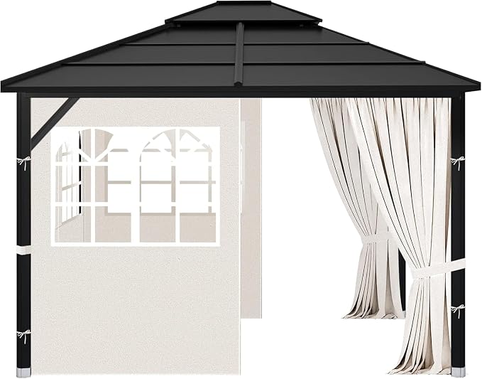Gazebo Privacy Curtains 10' x 12' - Image 4