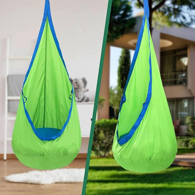 YAERSI Kids Pod Swing Seat, Hammock Chair - Image 6
