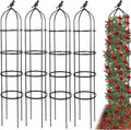 4-Pack 6FT Garden Obelisk Trellis by TCBWFY
