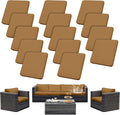 Outdoor Cushion Covers Set, Replacement by SUKAIKEQA