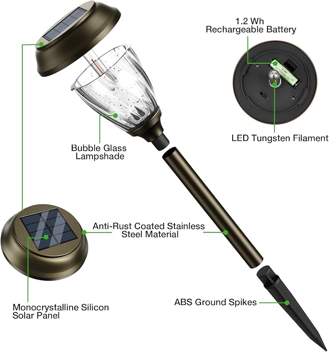 XMCOSY+ Solar Pathway Lights - Image 8