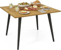 Tangkula 42.5" Acacia Wood Outdoor Dining Table by TANGKULA